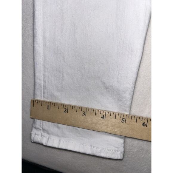 Rag & Bone High Rise Ankle Skinny Jeans White size 31 women's - Picture 5 of 9